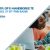 Hoe om 40% op e-handboeke te bespaar as jy by FNB bank