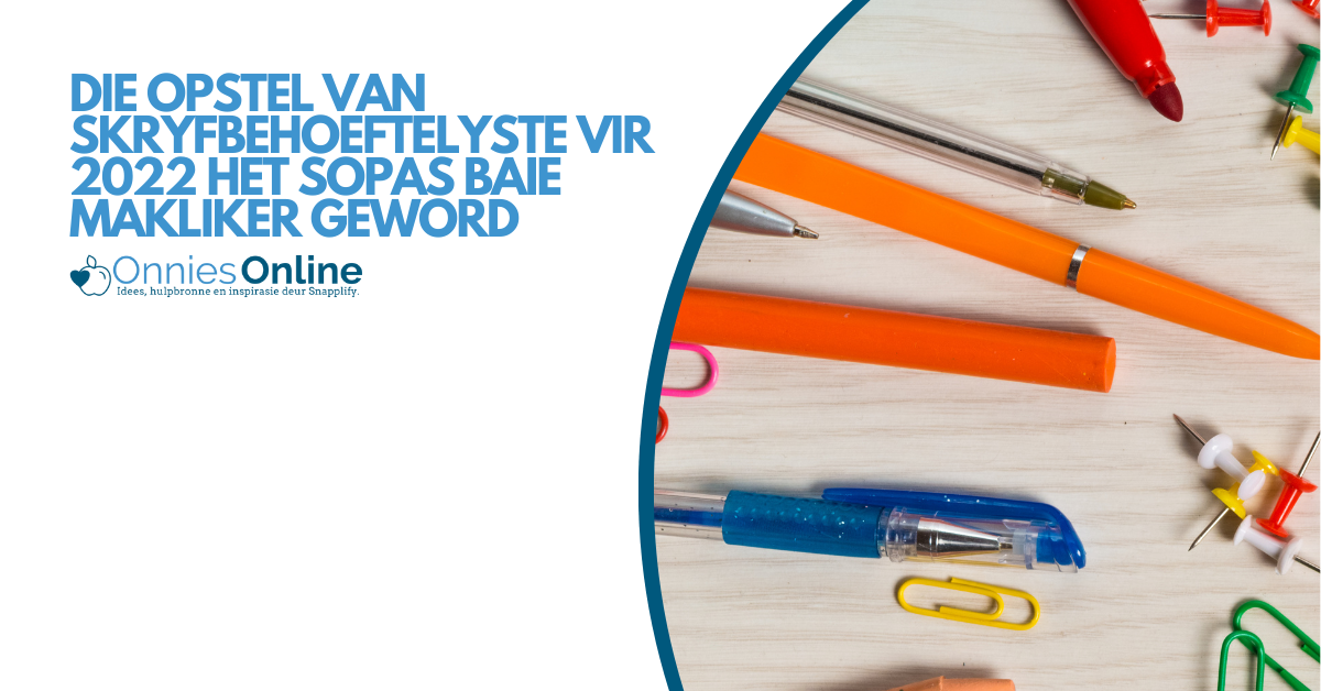 As jy nie kans sien vir terug skool toe skryfbehoefte aankope nie, sal jy verheug wees om YourSchoolBox te ondek  – ‘n oplossing om alles dit vir skole en ouers te vereenvoudig.